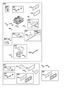 Part Location Diagram of 845869 Briggs and Stratton Jet-main